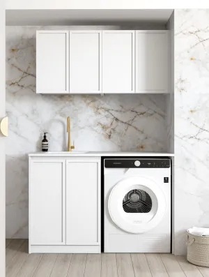 Laundry Kit 1305B Hampshire White with Matte White Top by Otti Australia, a Cabinetry for sale on Style Sourcebook