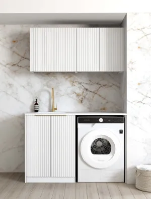 Laundry Kit 1305B Noosa White with Pure White Top by Otti Australia, a Cabinetry for sale on Style Sourcebook