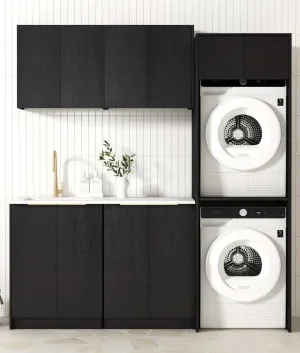 Laundry Kit 1960C Byron/Bondi Black Oak with Pure White Top by Otti Australia, a Cabinetry for sale on Style Sourcebook