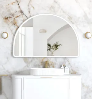 LED Moonlight Archie 800x1200 White Metal Frame Mirror by Otti Australia, a Mirrors for sale on Style Sourcebook