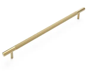 Nord - 380mm Brushed Brass  Handle  (Premium Solid Brass ) by Otti Australia, a Cabinet Hardware for sale on Style Sourcebook