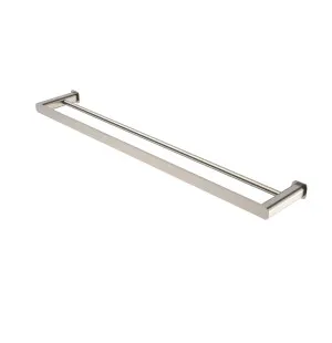 Oskar 750mm Brushed Nickel Double Towel Rail by Otti Australia, a Bathroom Accessories for sale on Style Sourcebook