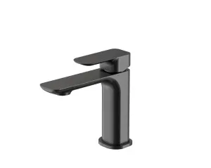 Oskar Basin Mixer Gun Metal by Otti Australia, a Bathroom Taps & Mixers for sale on Style Sourcebook