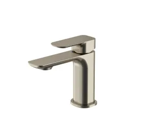 Oskar Basin Mixer Brushed Nickel by Otti Australia, a Bathroom Taps & Mixers for sale on Style Sourcebook