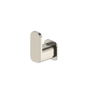 Oskar Brushed Nickel Robe Hook by Otti Australia, a Shelves & Hooks for sale on Style Sourcebook