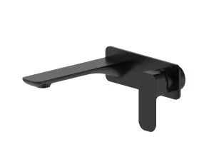 Oskar Wall Basin Mixer Matte Black by Otti Australia, a Bathroom Taps & Mixers for sale on Style Sourcebook