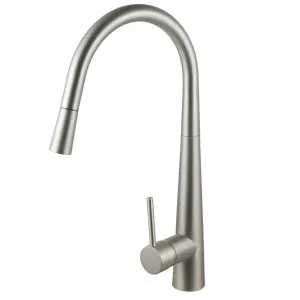 Pull Out Kitchen Mixer 420 Brushed Nickel by Otti Australia, a Kitchen Taps & Mixers for sale on Style Sourcebook