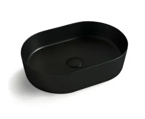 Quay Oval 500x340x120 Matte Black Basin by Otti Australia, a Basins for sale on Style Sourcebook