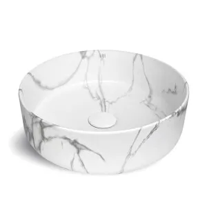 Radius Round 360x360x115 Carrara Basin by Otti Australia, a Basins for sale on Style Sourcebook