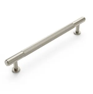 Soho - 195mm Brushed Nickel  Handle (Premium Solid Brass ) by Otti Australia, a Cabinet Hardware for sale on Style Sourcebook