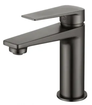 Zevio Basin Mixer Gun Metal by Otti Australia, a Bathroom Taps & Mixers for sale on Style Sourcebook