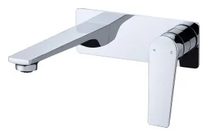 Zevio Wall Basin Mixer Chrome by Otti Australia, a Bathroom Taps & Mixers for sale on Style Sourcebook