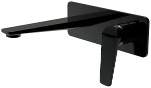 Zevio Wall Basin Mixer Matte Black by Otti Australia, a Bathroom Taps & Mixers for sale on Style Sourcebook