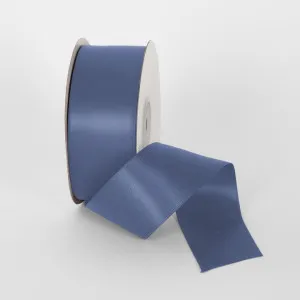 Smoke Blue 22.86m -38mm Double Sided Satin Ribbon P363 by Florabelle Living, a Decorative Accessories for sale on Style Sourcebook