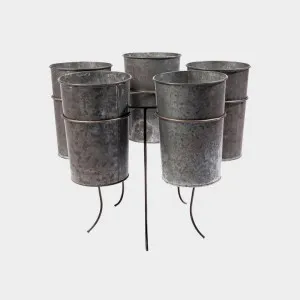 French Tin Centrepiece Large by Florabelle Living, a Plant Holders for sale on Style Sourcebook