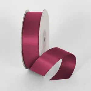 Beauty Pink 25mm Double Sided Satin Ribbon 25 Yards - P266 by Florabelle Living, a Decorative Accessories for sale on Style Sourcebook