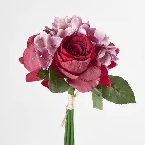 Rose & Hydrangea Bouquet Pink by Florabelle Living, a Plants for sale on Style Sourcebook