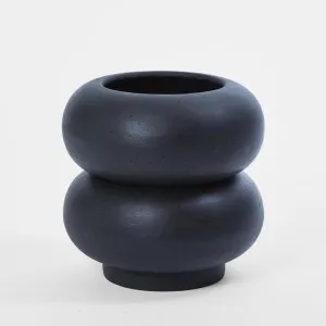 Little Fatty Pot Medium Black by Florabelle Living, a Plant Holders for sale on Style Sourcebook