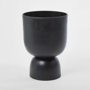 Blanche Planter Large Black by Florabelle Living, a Plant Holders for sale on Style Sourcebook