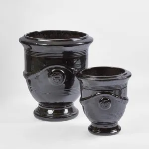 Anduze Planter Set of 2 Black by Florabelle Living, a Plant Holders for sale on Style Sourcebook