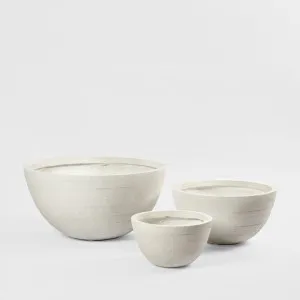 Coupe Shallow Planter Set/3 by Florabelle Living, a Plant Holders for sale on Style Sourcebook