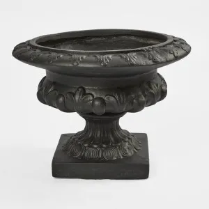 Juliette Urn Black by Florabelle Living, a Plant Holders for sale on Style Sourcebook