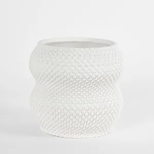 Baruk Planter White Medium by Florabelle Living, a Plant Holders for sale on Style Sourcebook