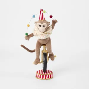 Carnival Monkey on Unicycle by Florabelle Living, a Christmas for sale on Style Sourcebook