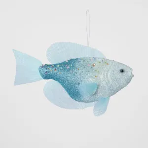 Glacier Fish Decoration Blue and White by Florabelle Living, a Christmas for sale on Style Sourcebook