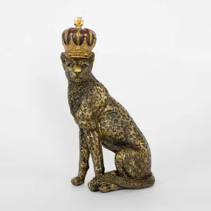 Regal Leopard Figurine by Florabelle Living, a Christmas for sale on Style Sourcebook