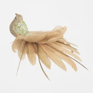 Fantail Glimmer Clip on Bird by Florabelle Living, a Christmas for sale on Style Sourcebook