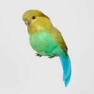 Glitter Beak Budgie Green by Florabelle Living, a Christmas for sale on Style Sourcebook