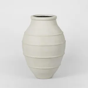 Ibiza Planter SML Chalk by Florabelle Living, a Plant Holders for sale on Style Sourcebook