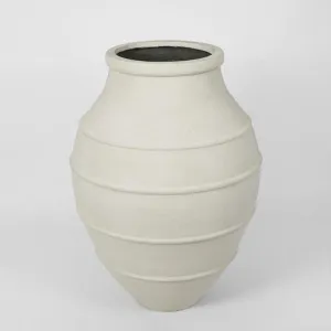 Ibiza Planter LGE Chalk by Florabelle Living, a Plant Holders for sale on Style Sourcebook