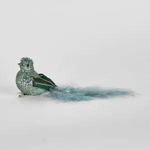 Laisel Clip on Bird Mint Green (Set of 6) by Florabelle Living, a Christmas for sale on Style Sourcebook