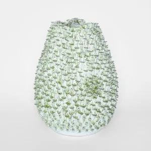 Ceramic Vase with Green Mushroom by Florabelle Living, a Decorative Accessories for sale on Style Sourcebook