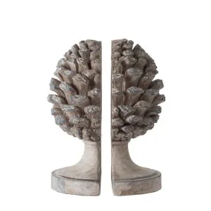 Acorn Bookend Pair Grey by Florabelle Living, a Decorative Accessories for sale on Style Sourcebook