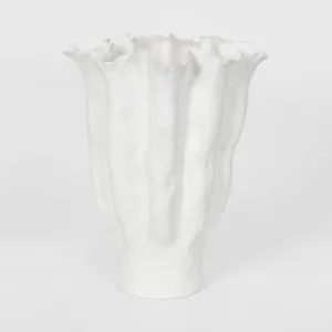 Axel Vase LGE White by Florabelle Living, a Decorative Accessories for sale on Style Sourcebook