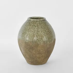 Antigua Stoneware Vase Small by Florabelle Living, a Decorative Accessories for sale on Style Sourcebook