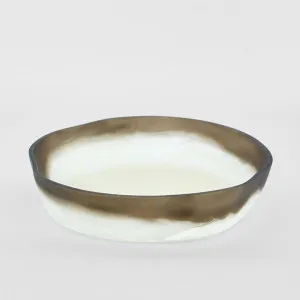 Halo Bowl Large Swirl Resin B&W by Florabelle Living, a Decorative Accessories for sale on Style Sourcebook