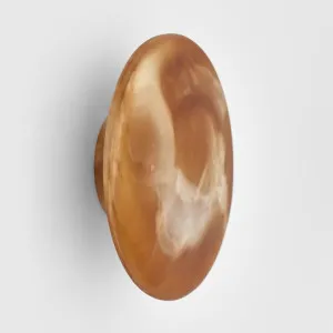 Halo Coat Hook Large Swirl Resin Toffee by Florabelle Living, a Decorative Accessories for sale on Style Sourcebook