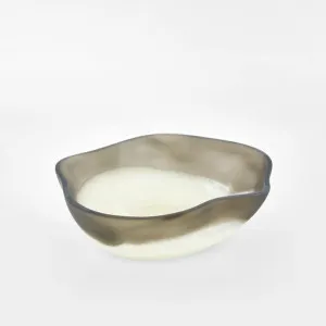 Halo Bowl Small Swirl Resin B&W by Florabelle Living, a Decorative Accessories for sale on Style Sourcebook
