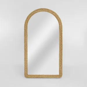 Long Island Mirror Arch Rattan by Florabelle Living, a Decorative Accessories for sale on Style Sourcebook