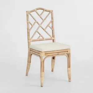 Dynasty Dining Chair Light Natural by OneWorld Collection, a Lighting for sale on Style Sourcebook