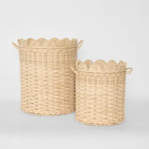 FESTONNE BASKETS S/2 by Florabelle Living, a Decorative Accessories for sale on Style Sourcebook