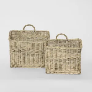 RECTANGULAR HANGING BASKET S/2 by Florabelle Living, a Decorative Accessories for sale on Style Sourcebook