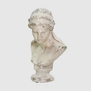 Classic Bust with Distressed Finish by Florabelle Living, a Decorative Accessories for sale on Style Sourcebook