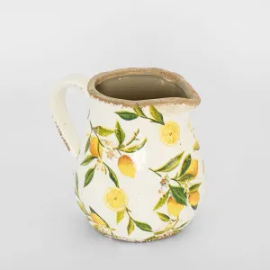 Lemon Pitcher Vase SML by Florabelle Living, a Decorative Accessories for sale on Style Sourcebook