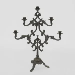 Sophia Cast Iron Candle Holder by Florabelle Living, a Decorative Accessories for sale on Style Sourcebook