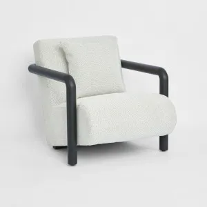 Argo Armchair Ecru with black frame Outdoor by Florabelle Living, a Chairs for sale on Style Sourcebook